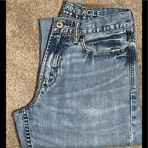 2 pairs of A&E Jeans.